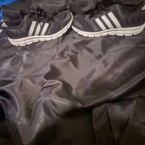 Adidas Black and White Sneakers